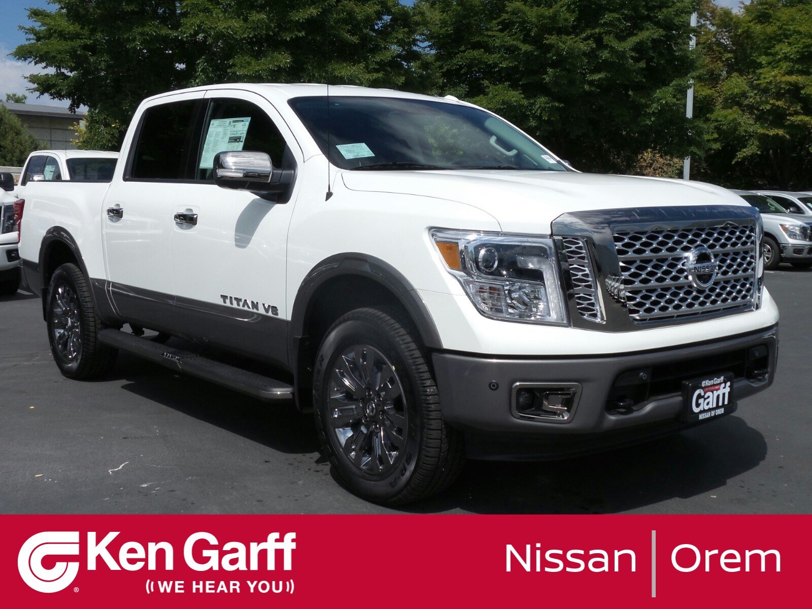 New 2018 Nissan Titan Platinum Reserve Crew Cab Pickup in Orem #2N80357 ...